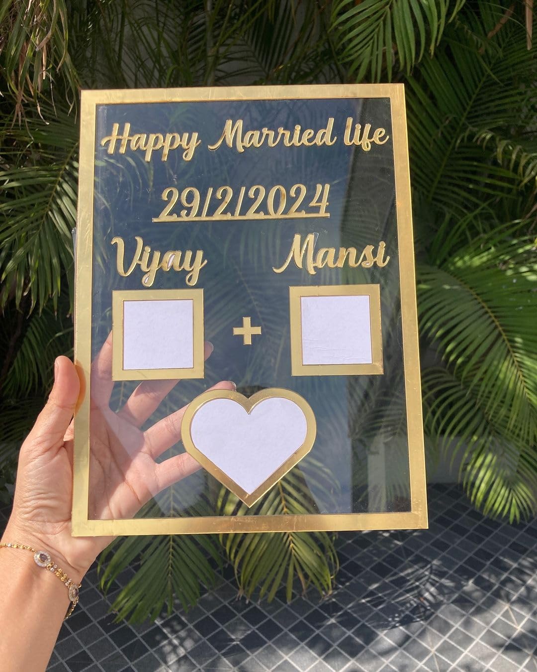 Thumb Impression Wedding/Anniversary  Gift - 2