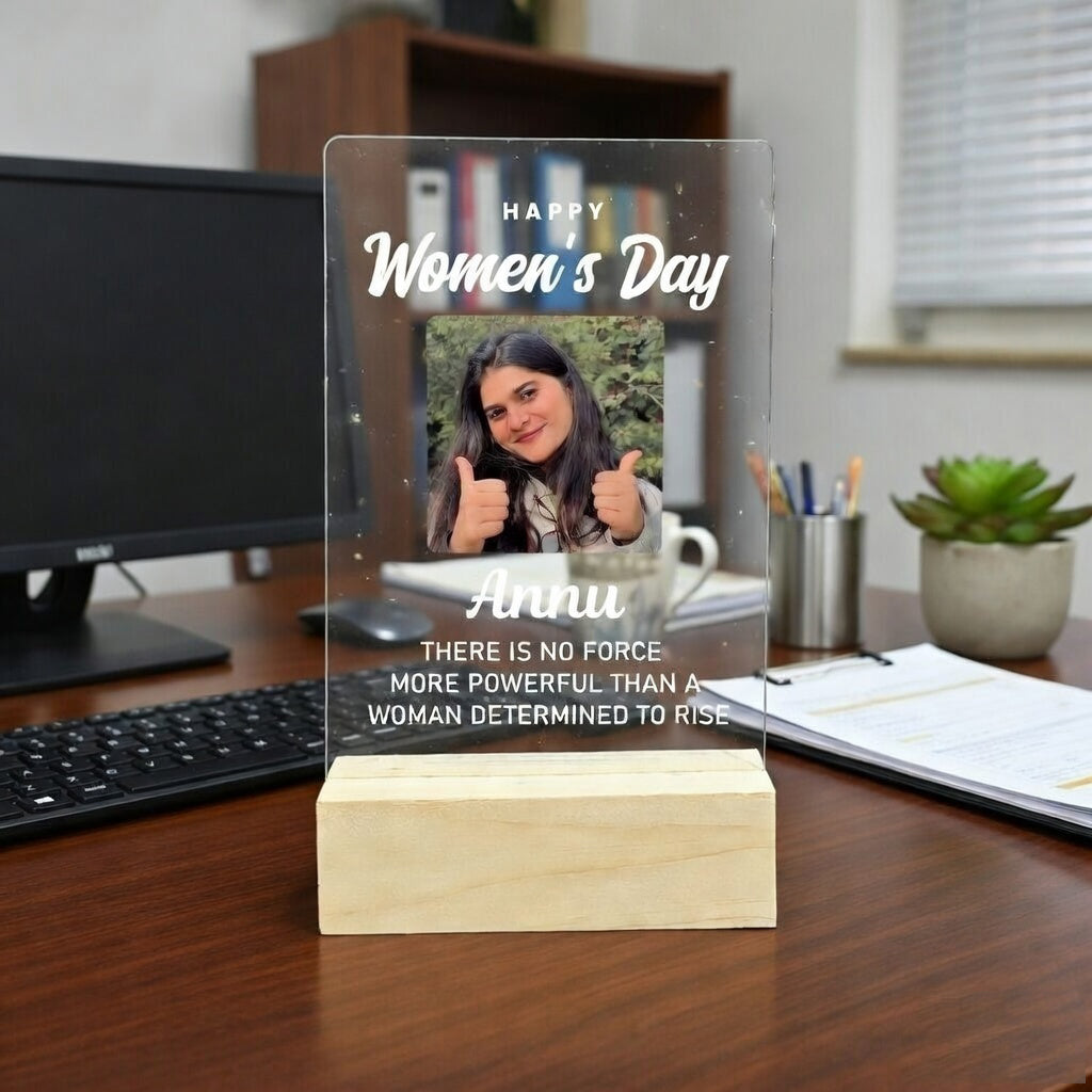 Personalized Women’s Day Plaque - 3