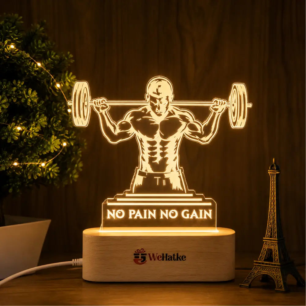 3D Customized lamp For Gym Guy's