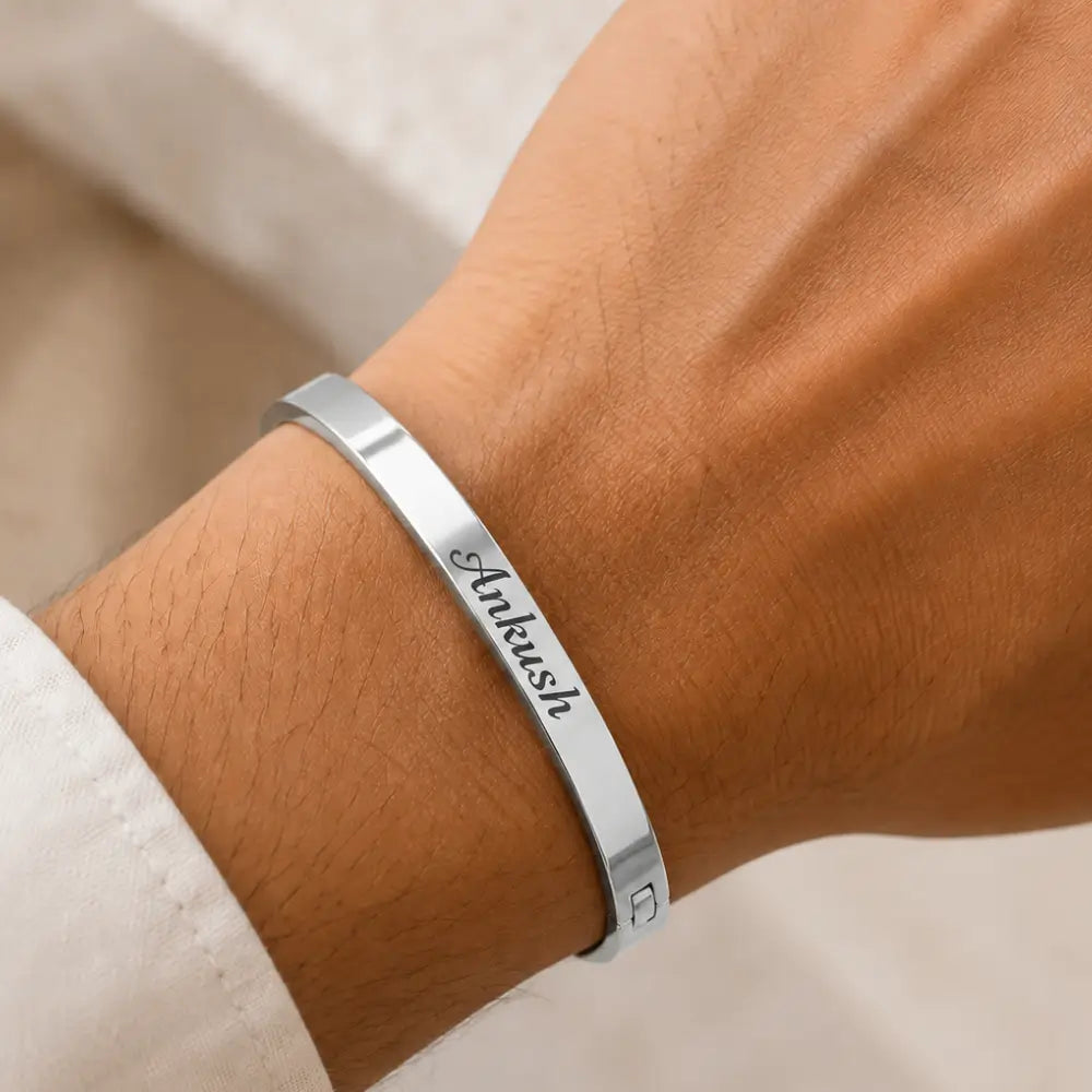 Metal bracelet With Lock