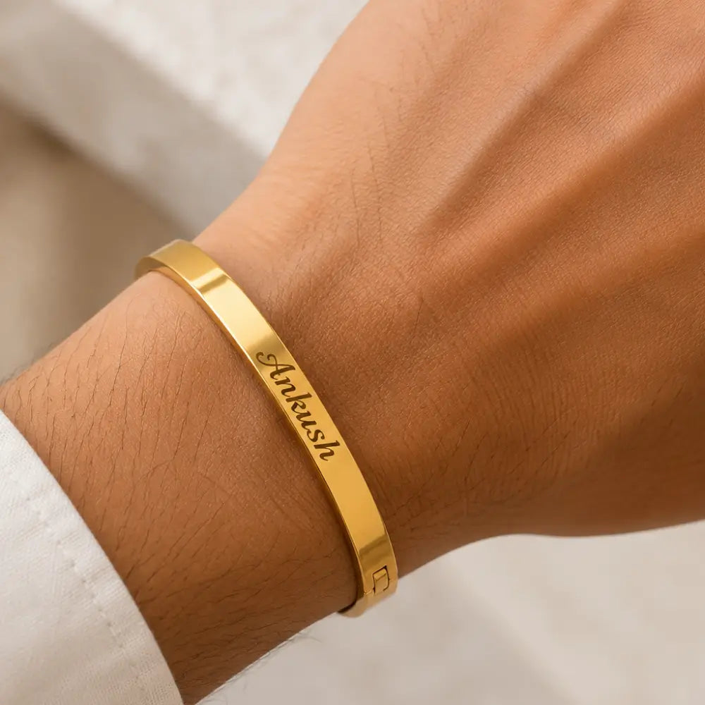 Metal bracelet With Lock