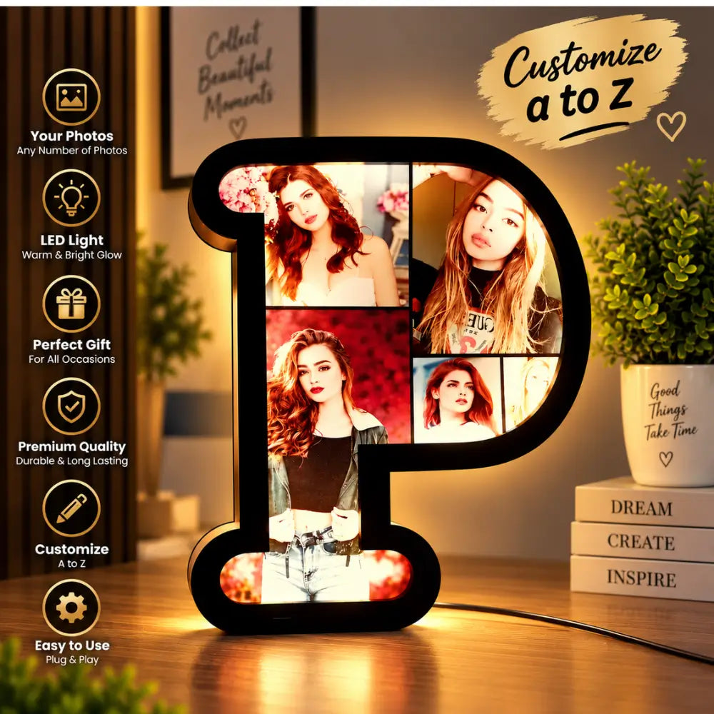 Customized letter lamp