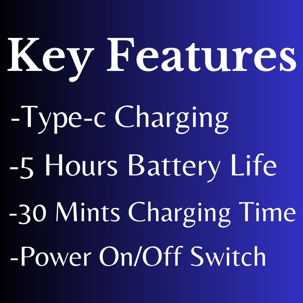 Rechargeable Doctor Lamp type-C Charging - 5