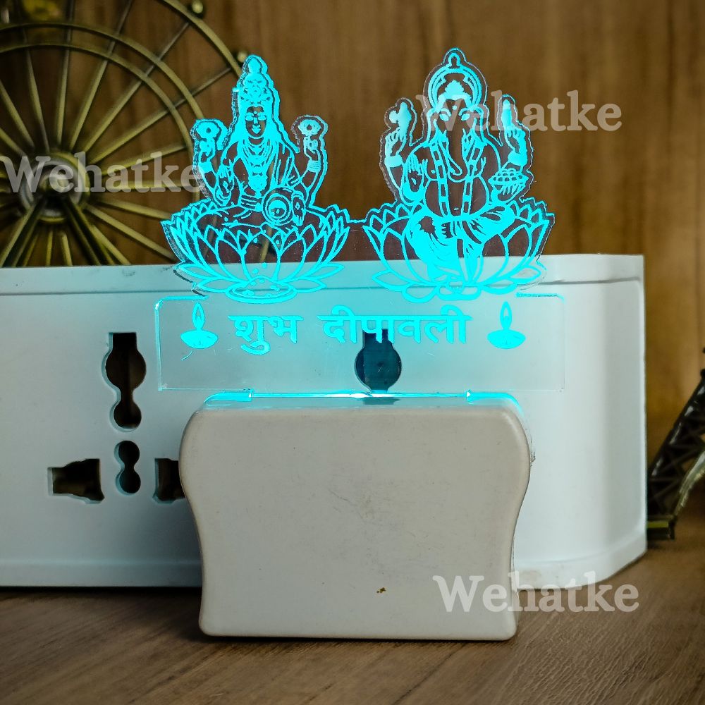 Laxmi ji And Ganesh Jii Night Lamp - 2