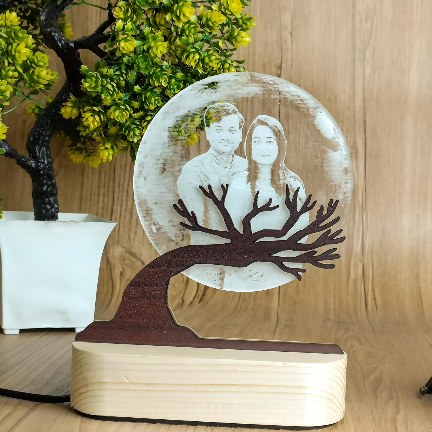 Customized 3D Illusion Moon Lamp - 5