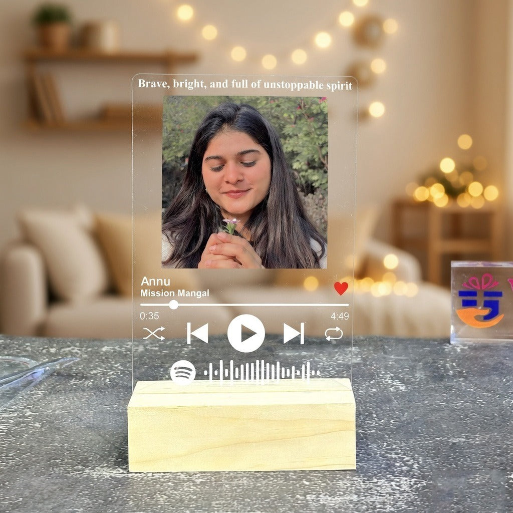Personalized Spotify Lamp for Women - 5