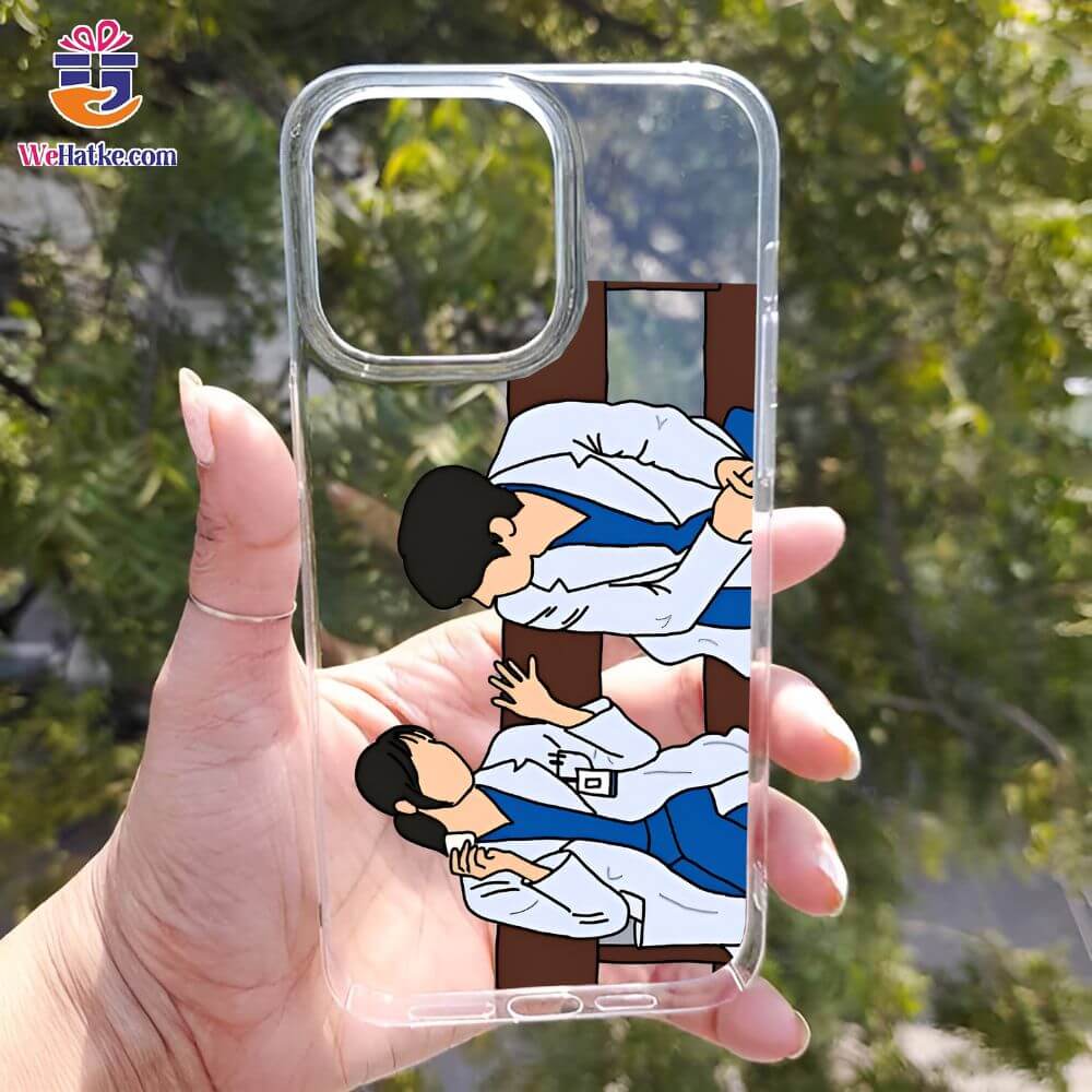 Customized Back Case For couple Doctor - 4