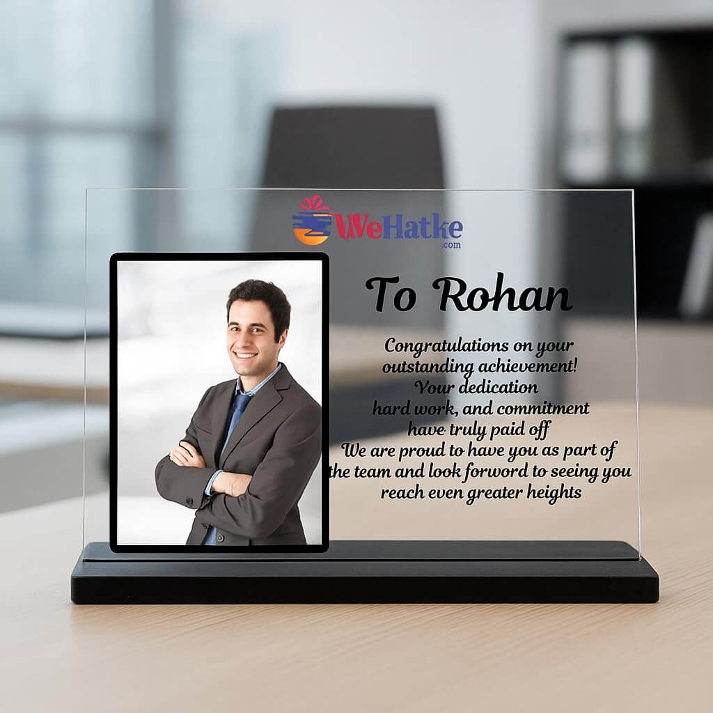 Personalized Corporate Acrylic Plaque - 3