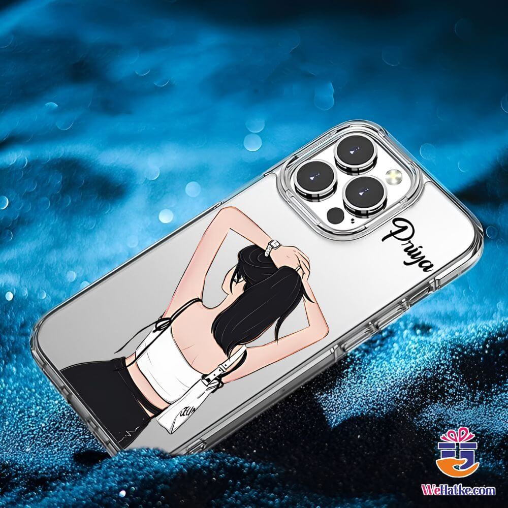 Customized Back Case For Cute Girl