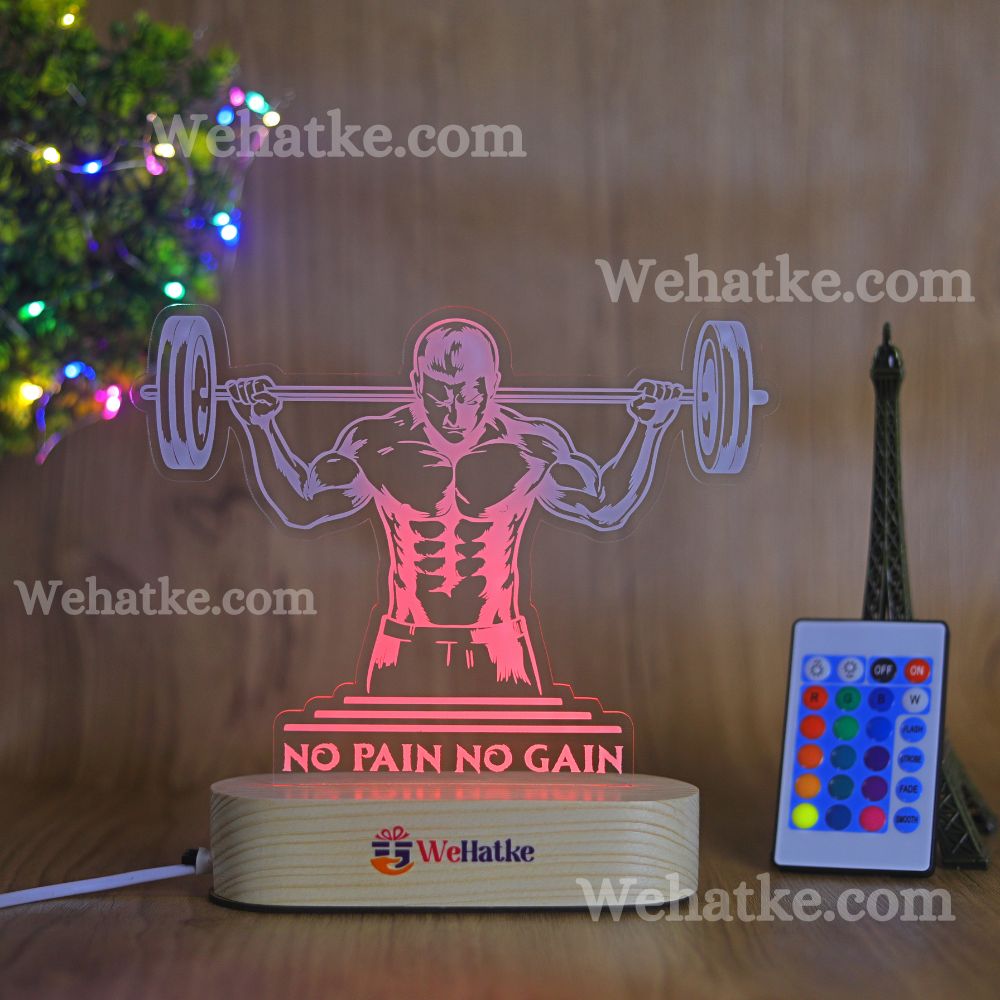 3D Customized lamp For Gym Guy's - 3