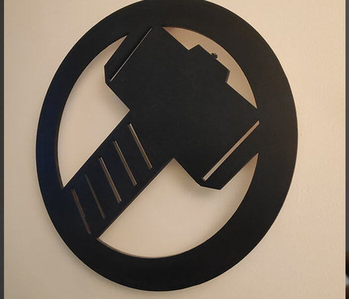 Customized Thor Wall Hanging Led Frame