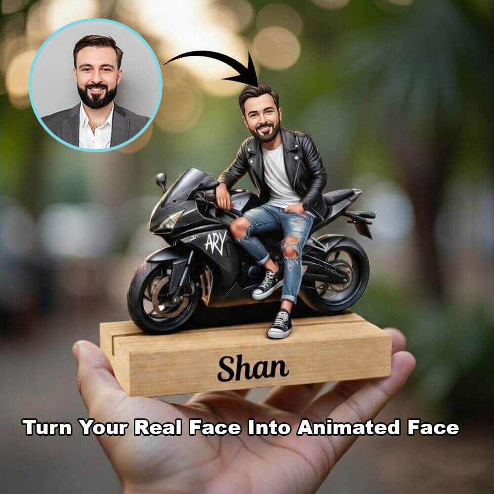 Customized Bike Caricature - 3
