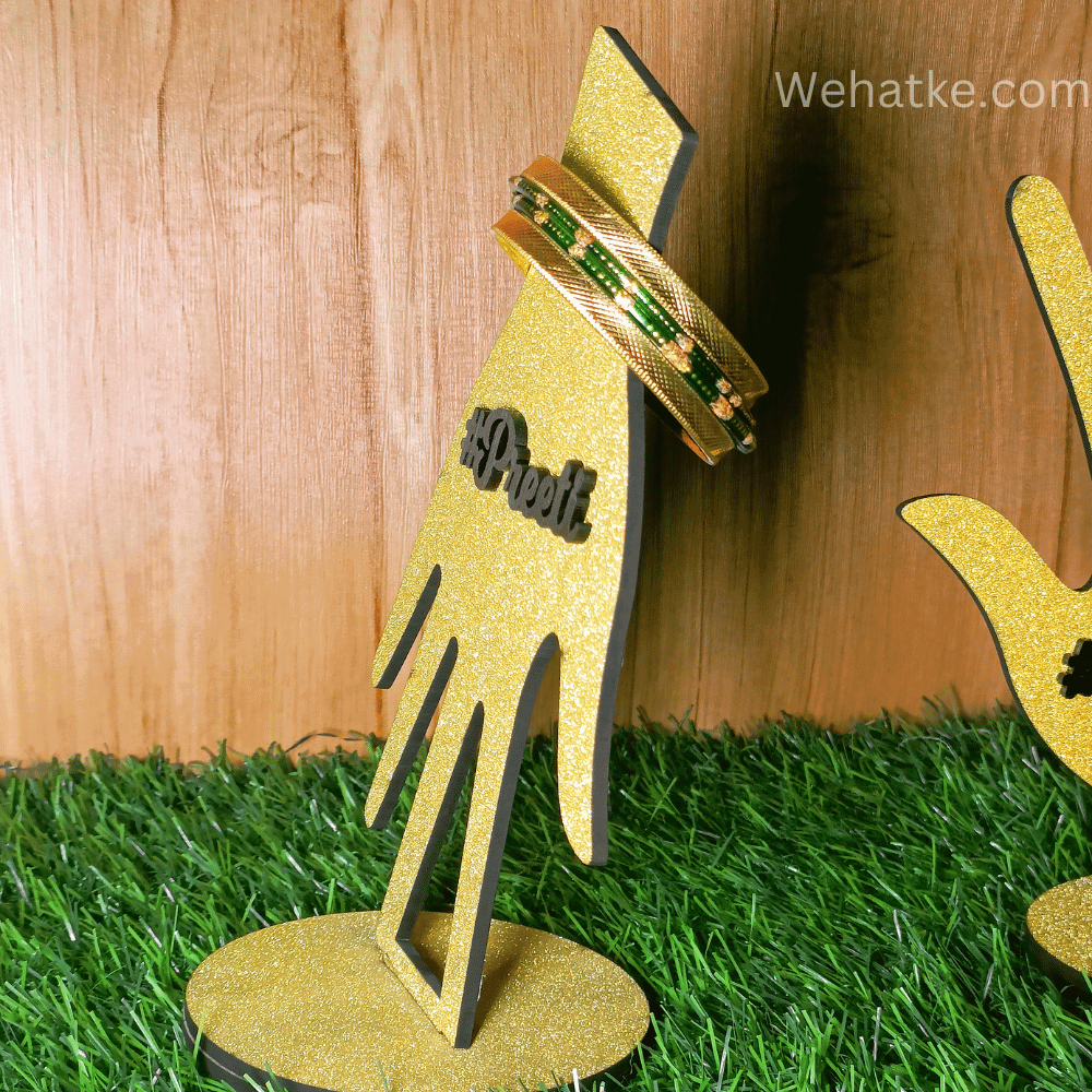 customized Finger Rings Jewellery Stand Hand Shaped Ring Holder - 9