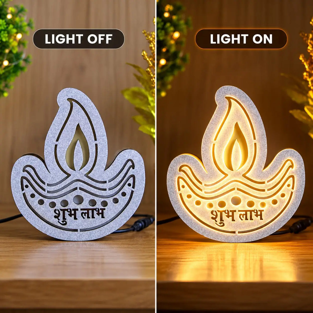 Shubh Labh Diya LED Light |