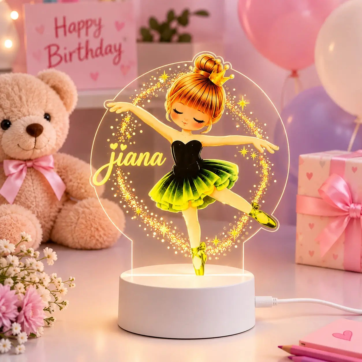 Cute Birthday Gift & Kids Room Decor .