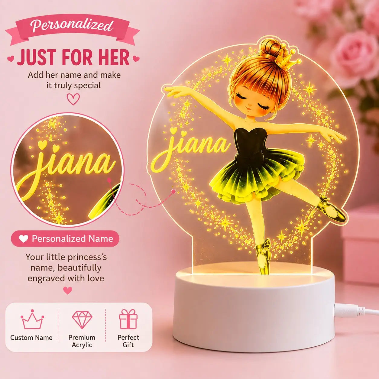Cute Birthday Gift & Kids Room Decor .