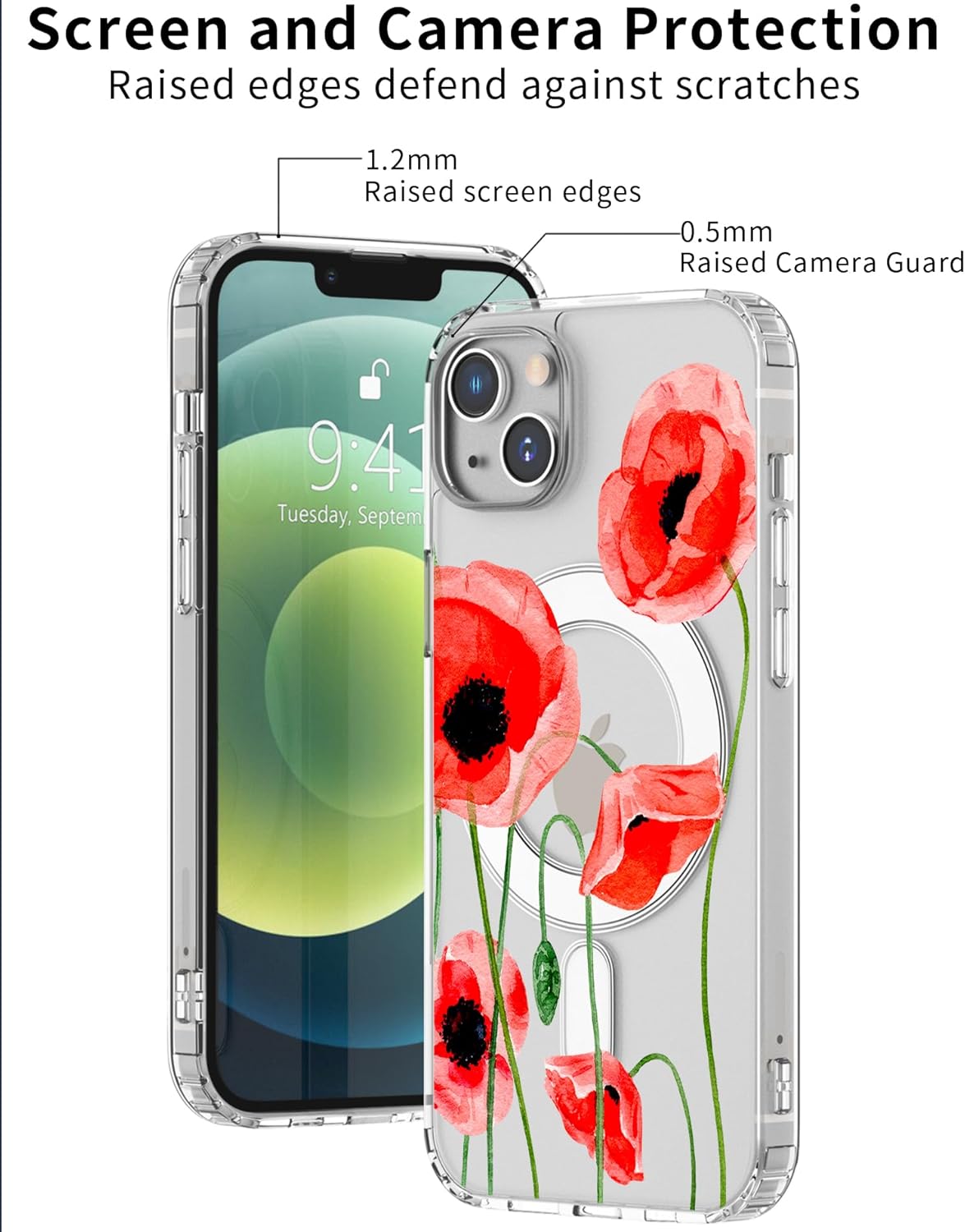Red Poppy Case design - 3