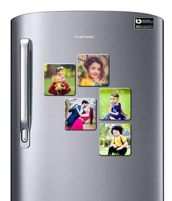 Square Photo Fridge Magnets