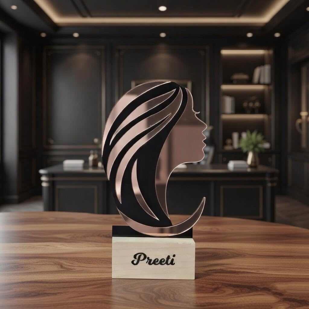 Personalized Women’s Day Trophy Award - 5