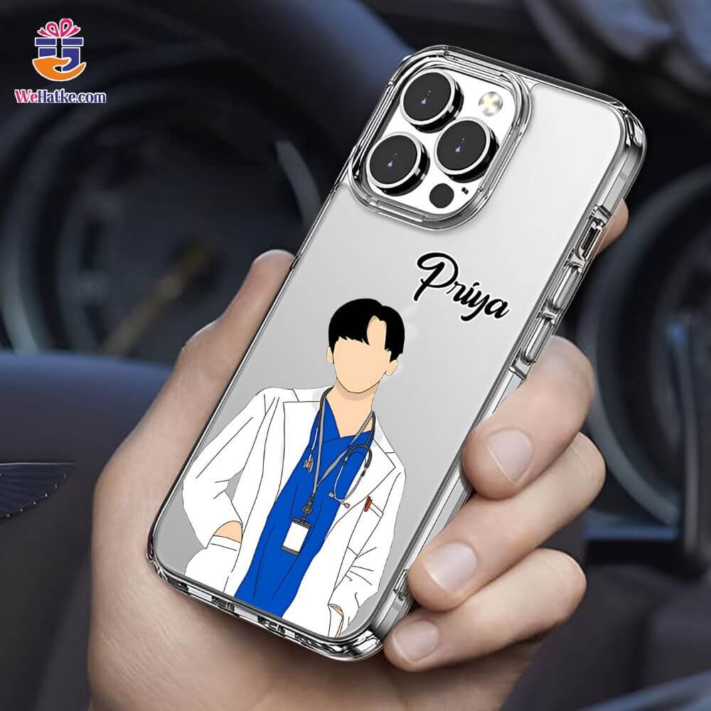 Customized Back Case For Boys Doctor - 4