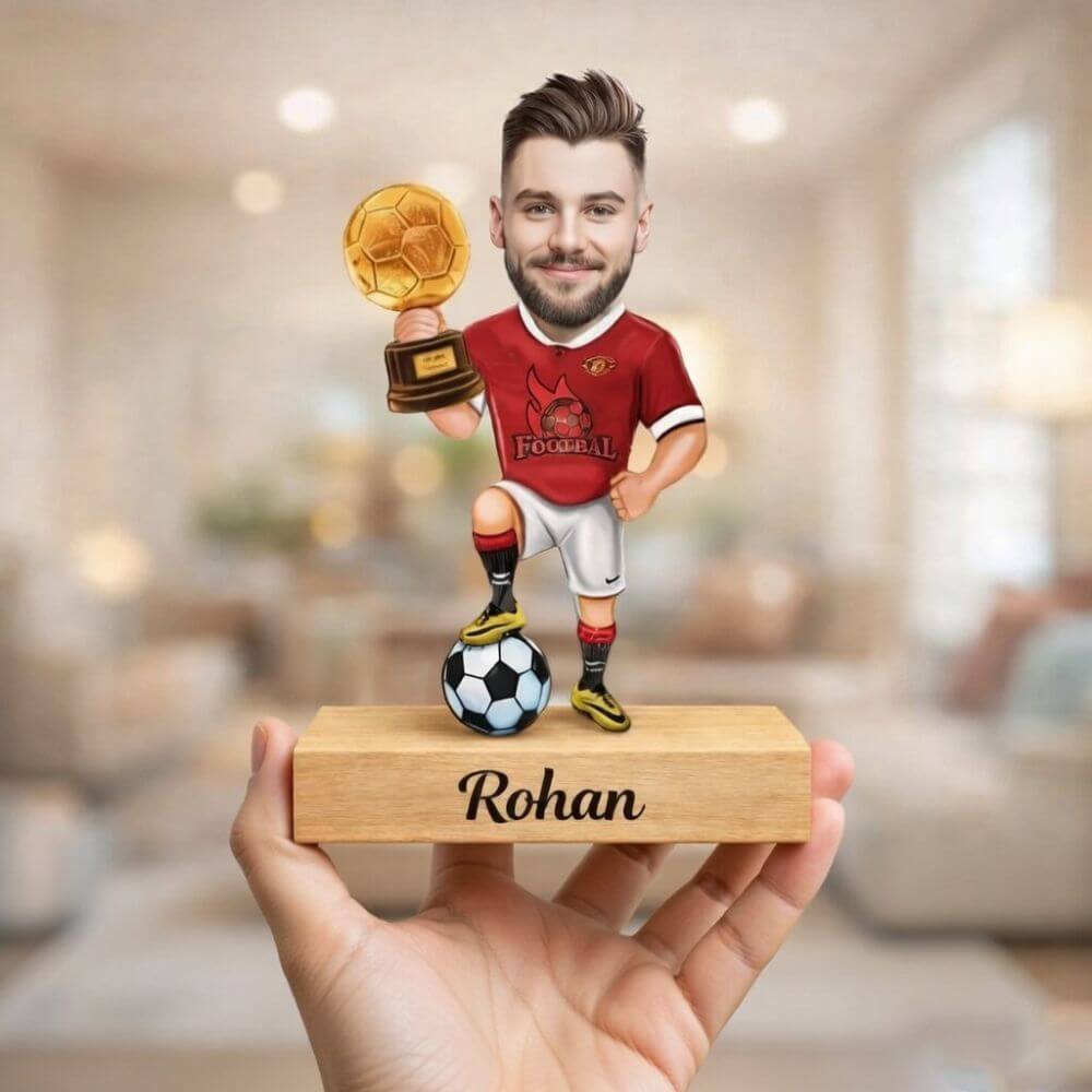 Caricature Table top For Footballer - 3