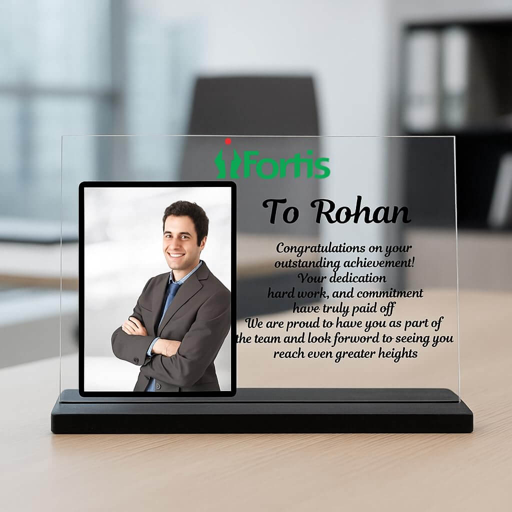 Personalized Corporate Acrylic Plaque - 4