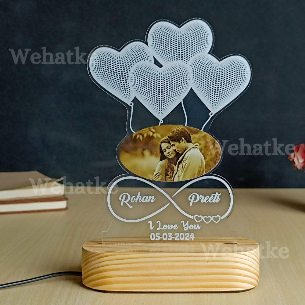 3D Illusion Lamp for Couple - 4