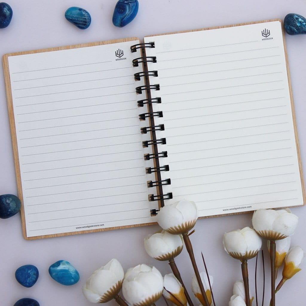 Customized Wooden Diary with Photo - 2