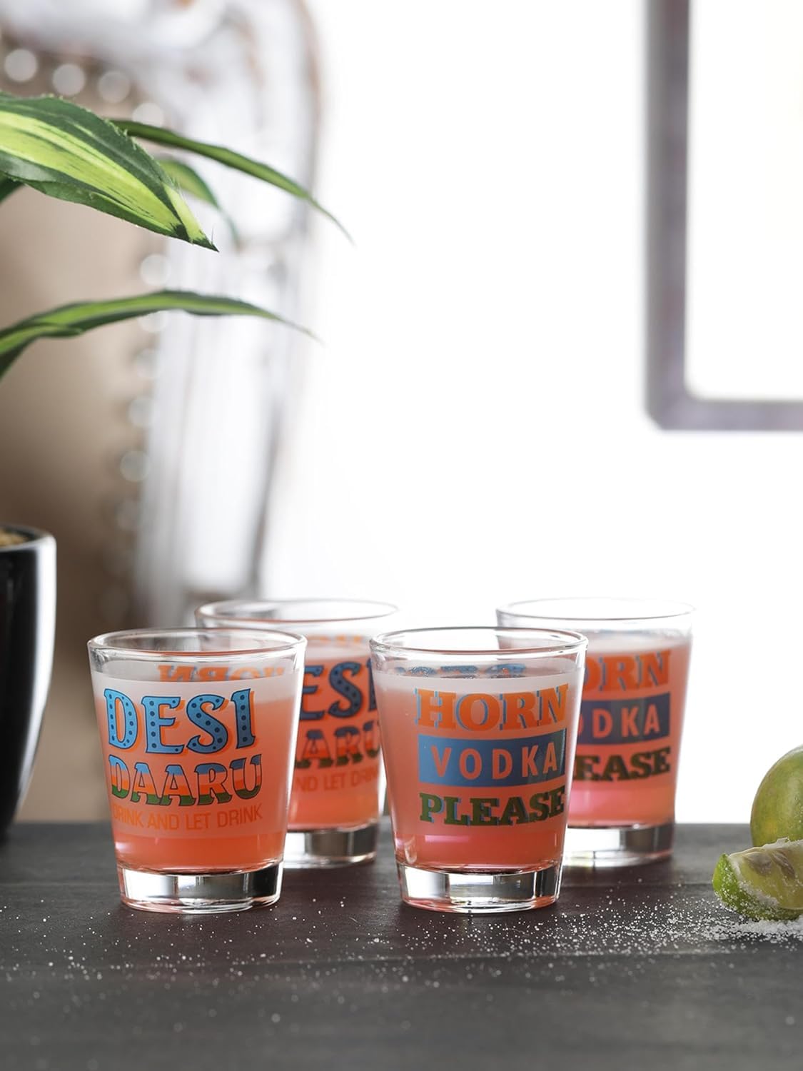 Personalized Vodka/Tequila Shorts Glass - 4