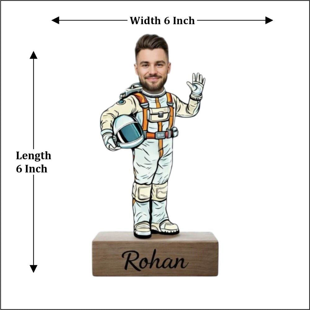 Personalized astronaut Caricature - 6