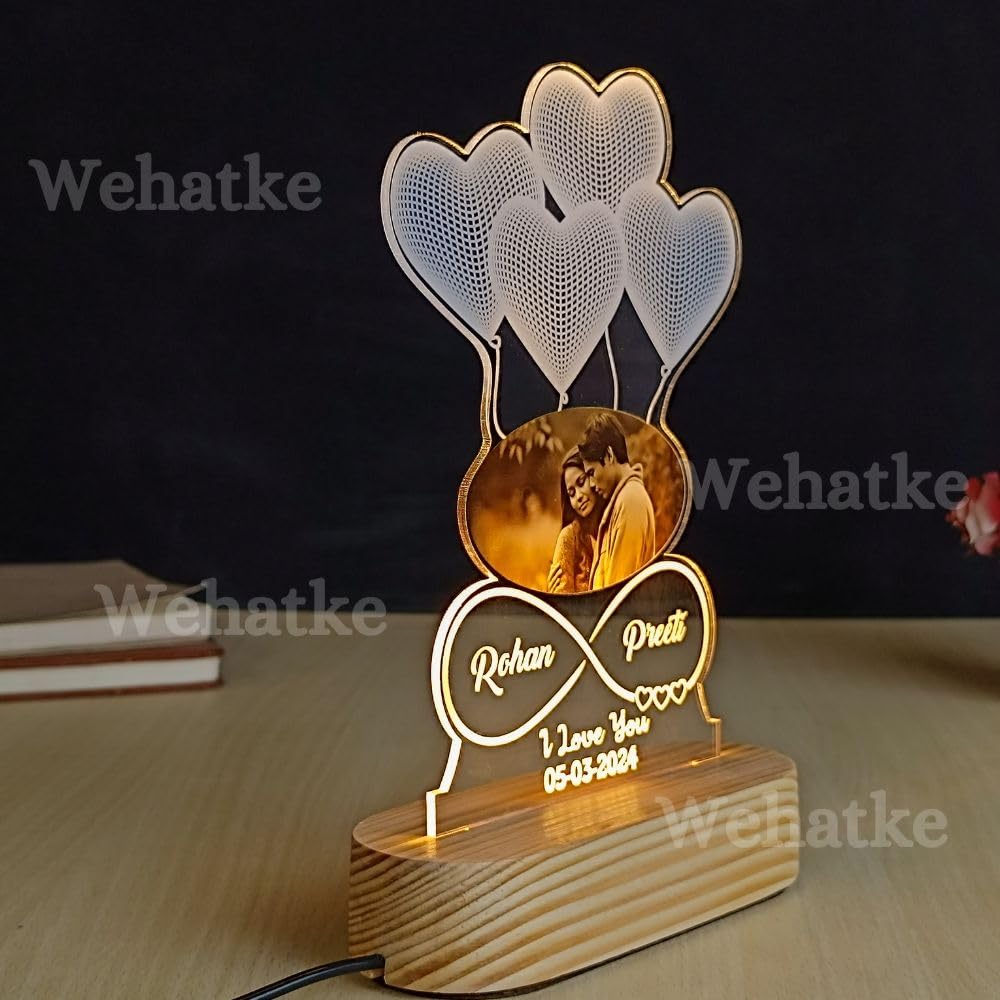 3D Illusion Lamp for Couple - 2