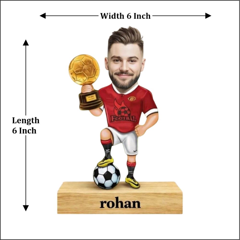 Caricature Table top For Footballer - 5