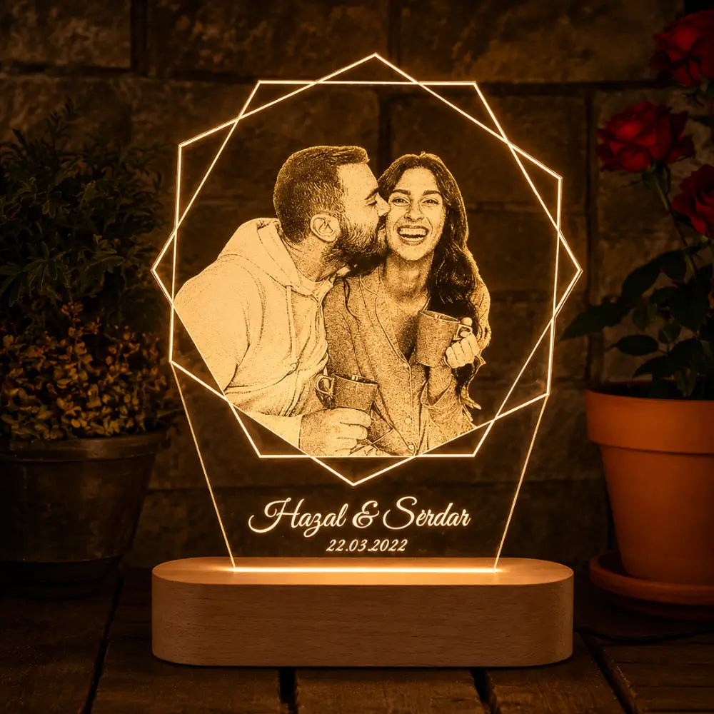 Customized Photo 3D Illusion Led Lamp
