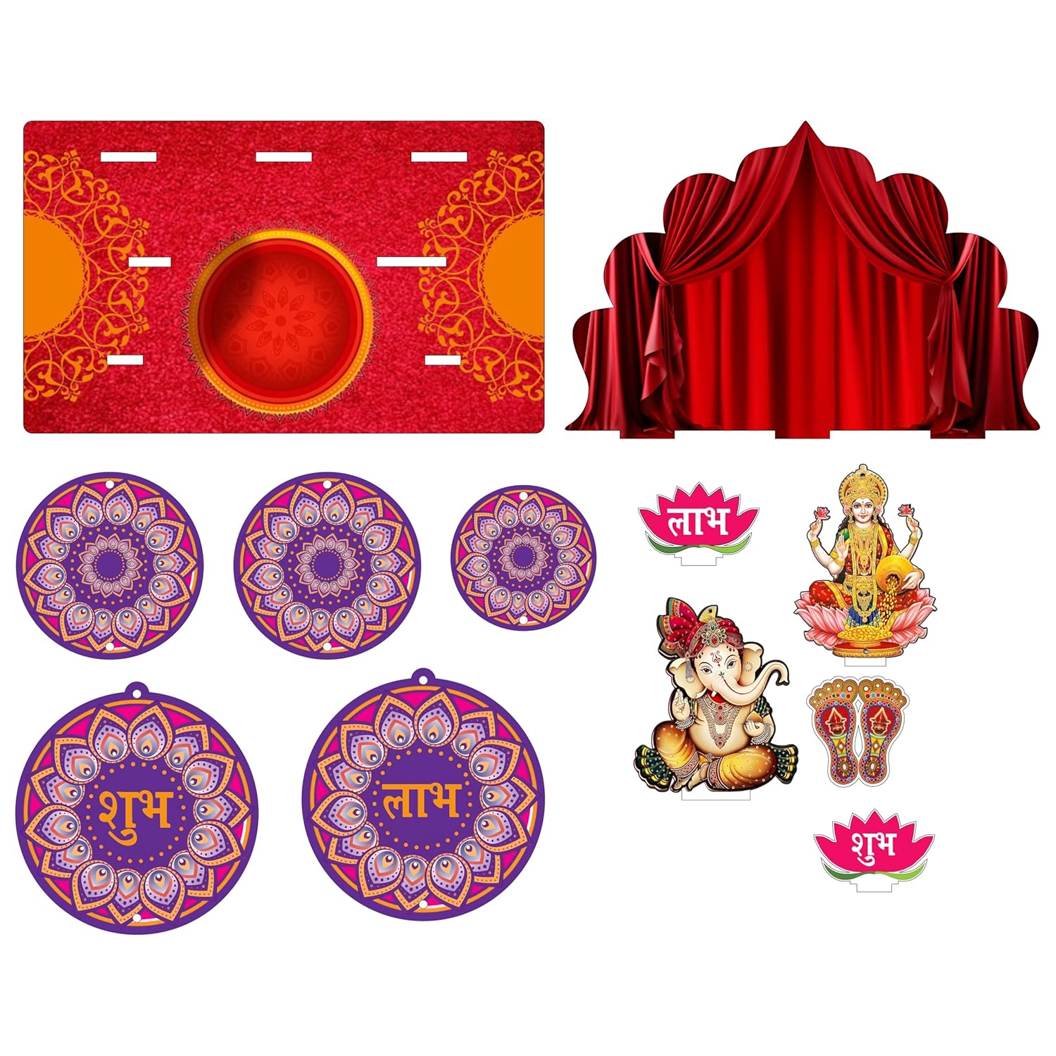Mini Mandir Diwali Set - 4