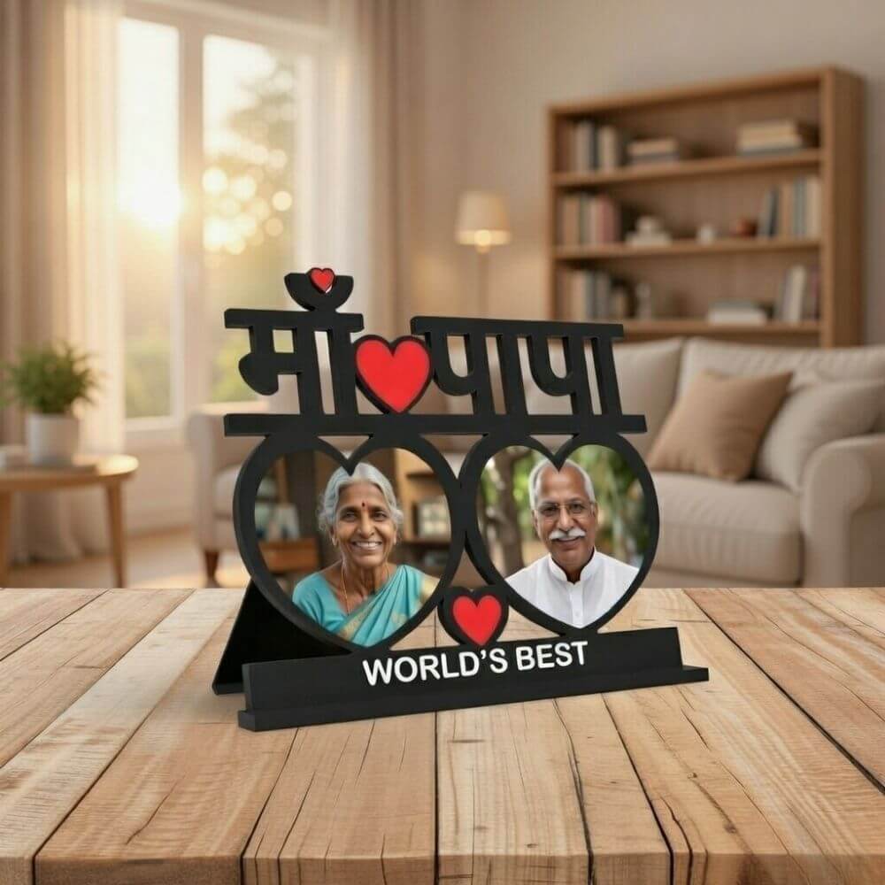 MDF Table Top Frame for parents Anniversary - 3