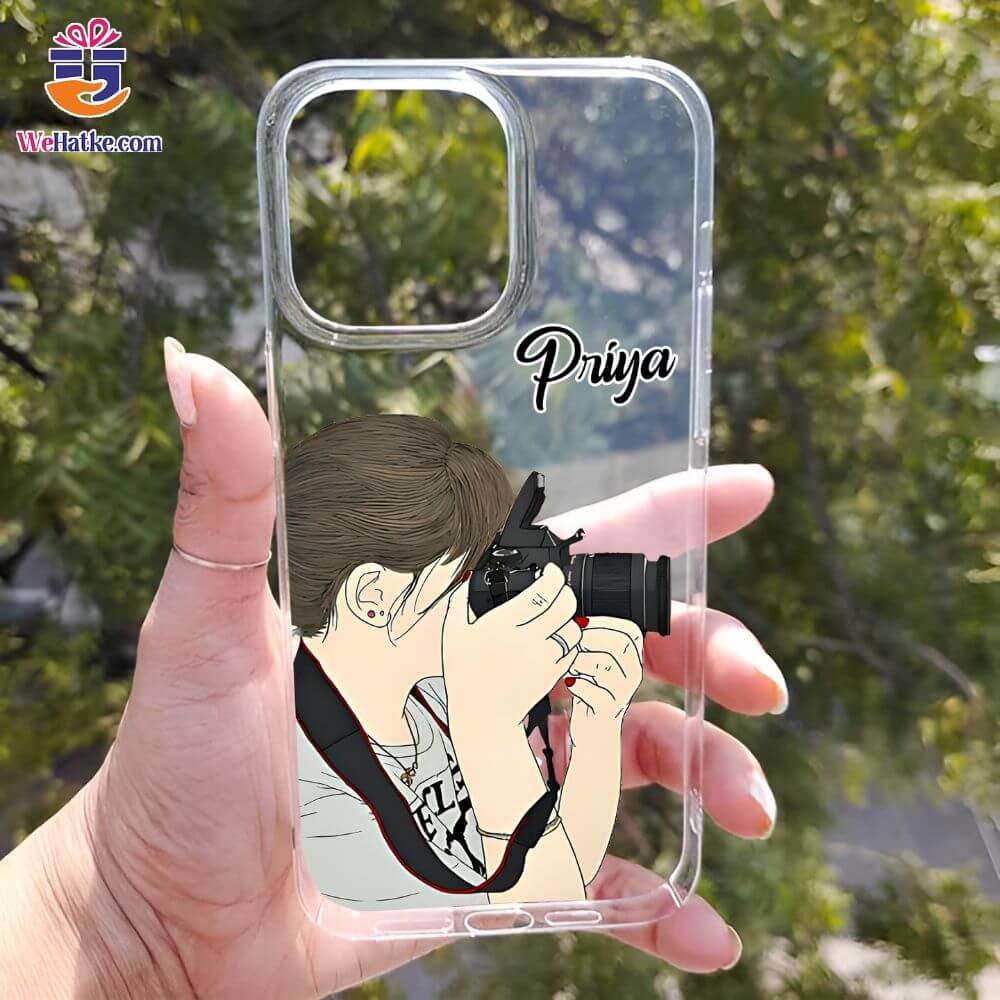 Customized Back Case For Girl Wirth Camera - 4