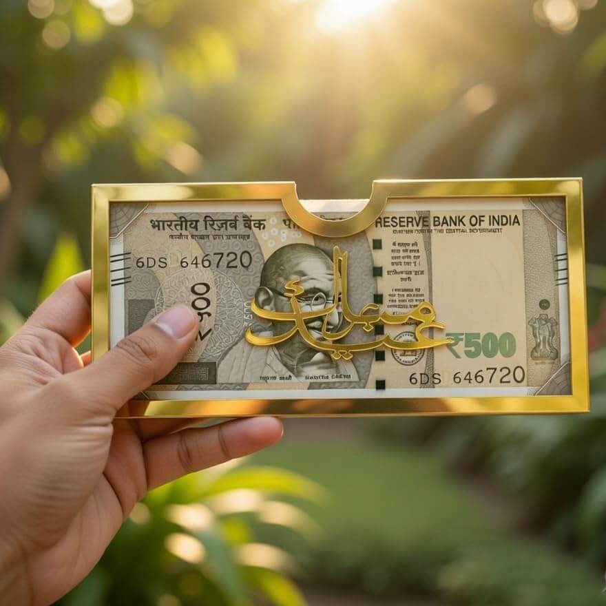 Eid Mubarak Eidi Money Holder - 3