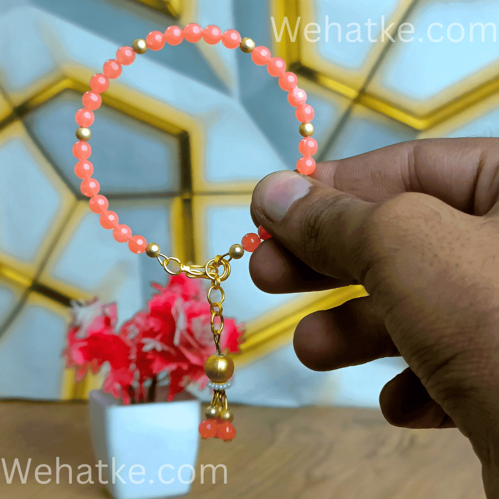 Stylish Crystal Bracelet / Rakhi For Women And Girls - 3