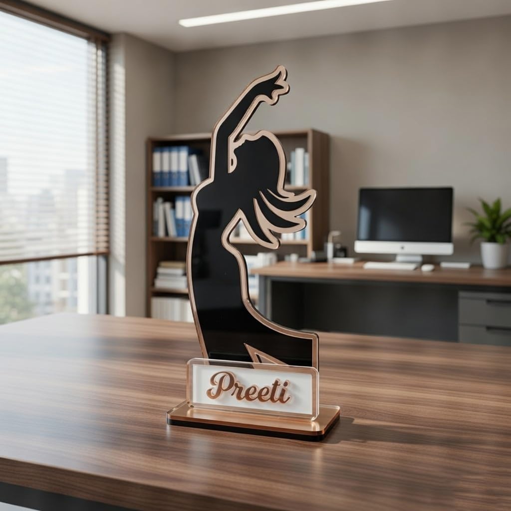 Custom Girl Name Standee Award - 2