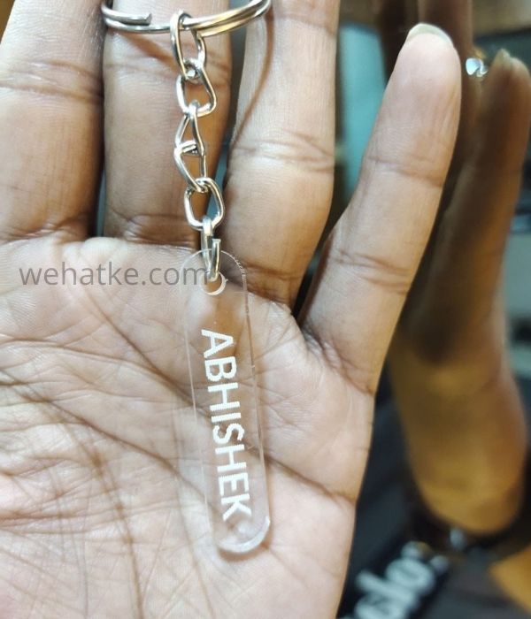 Personalized Name Acrylic Keychain - 2