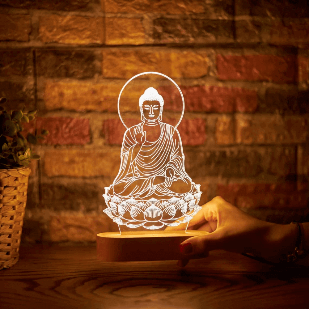 Buddha Night Light Lamp - 2