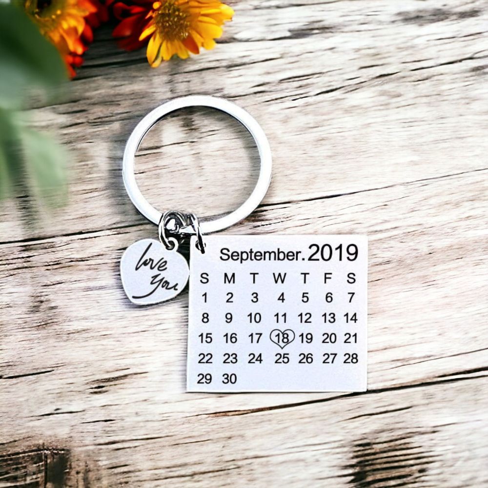 Square Metal Keychain - 2