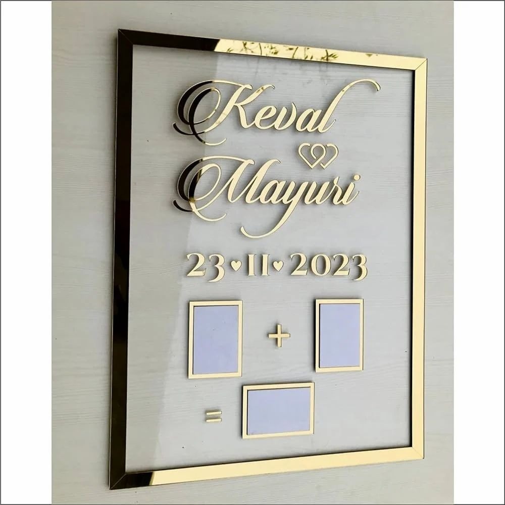Thumb Impression Wedding/Anniversary  Gift - 3