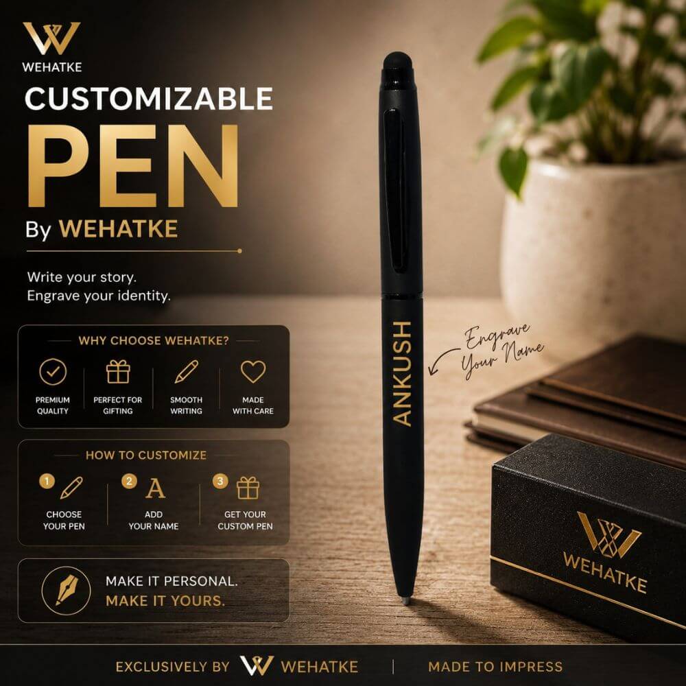 Personalized Name Engraved Premium Pen