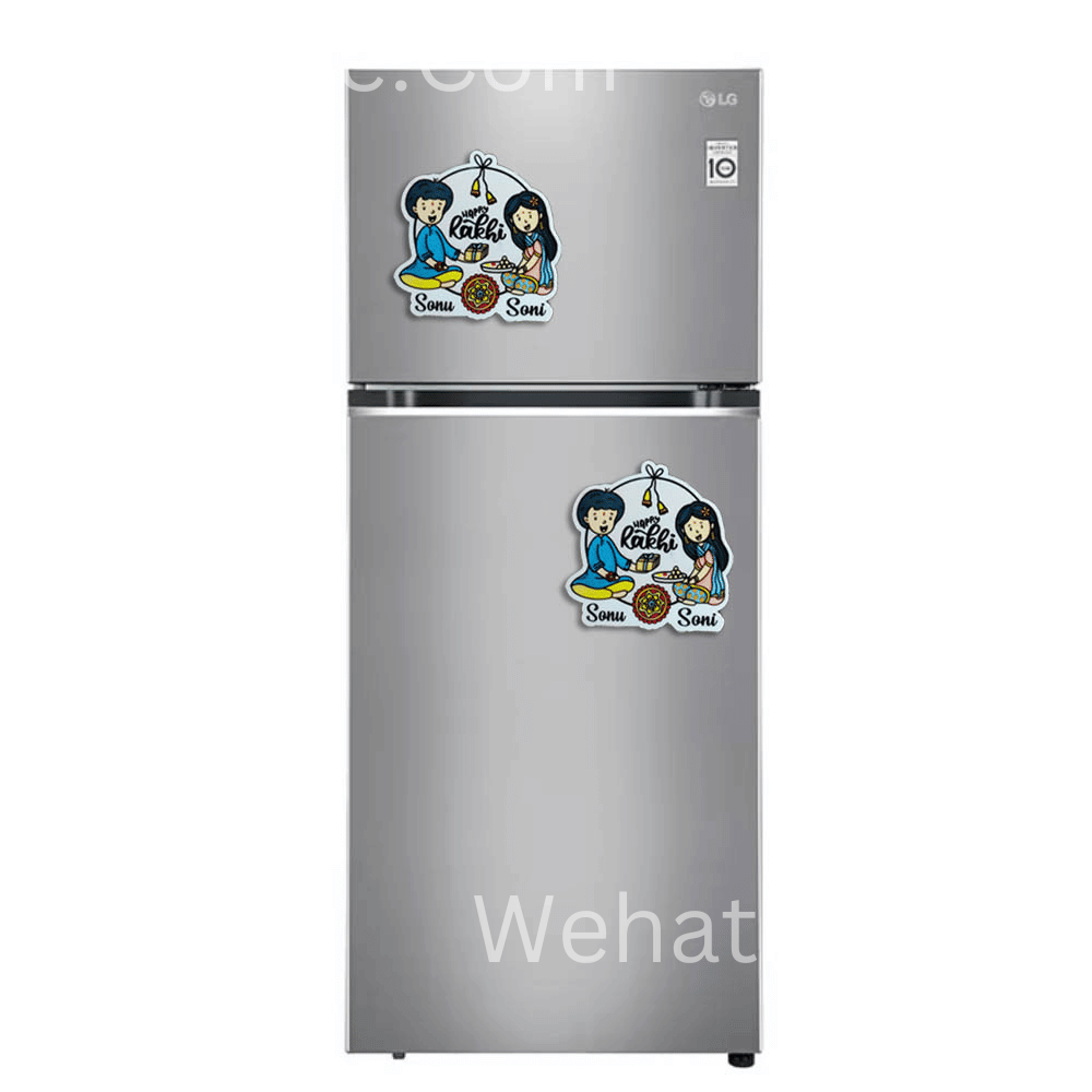 Customized Fridge Magnet For Rakhi Gift - 4