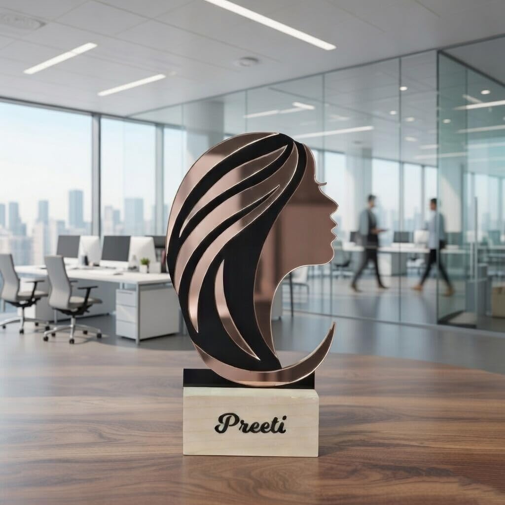Personalized Women’s Day Trophy Award