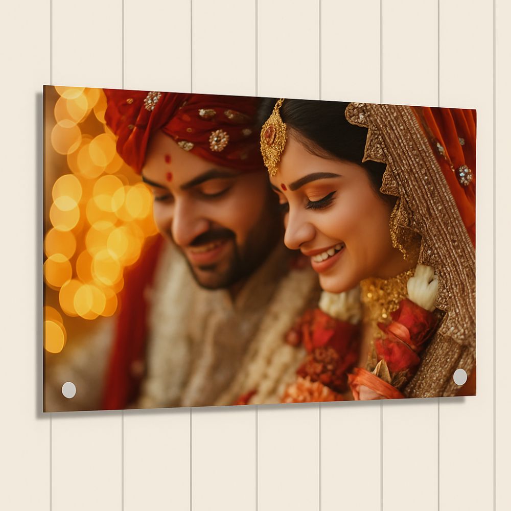 Acrylic uv print frame