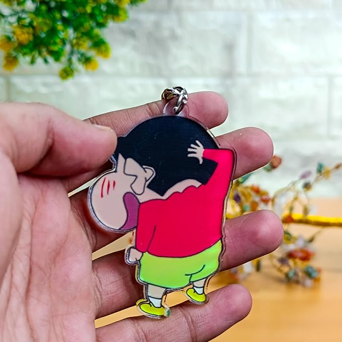 Sinchan Arcylic Keychain