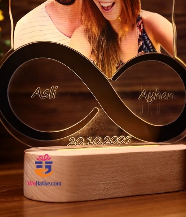 Customized 3D Infinity Balloon with photo