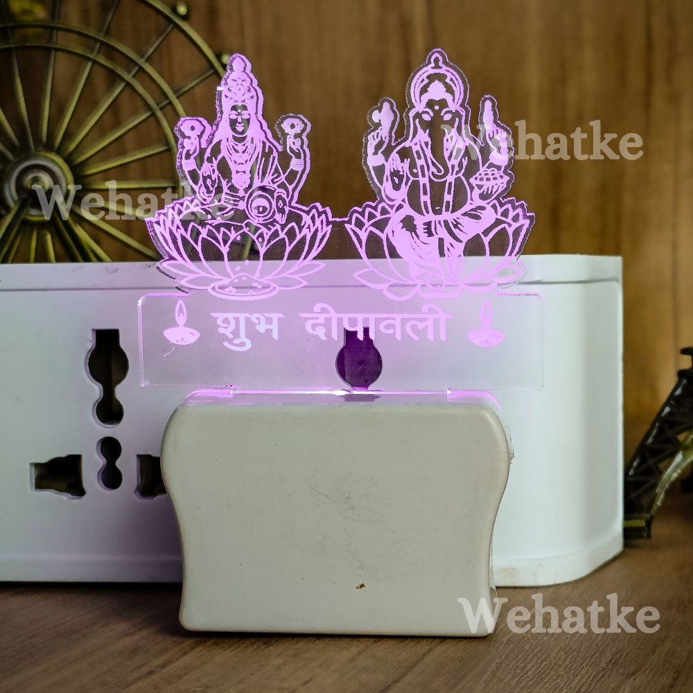 Laxmi ji And Ganesh Jii Night Lamp